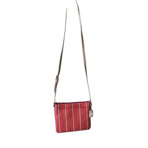 Coach Legacy Weekend Stripe Swingpack Crossbody Bag